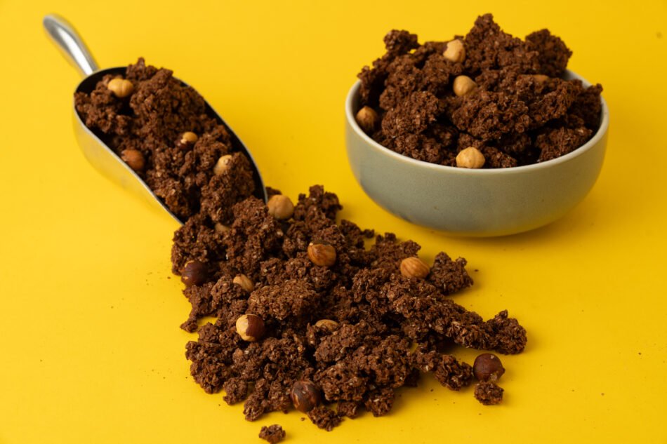 Γκρανόλα Gianduja χωρίς ζάχαρη